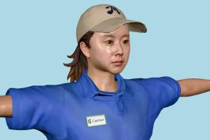 Service Female female, lady, woman, girl, people, human, character